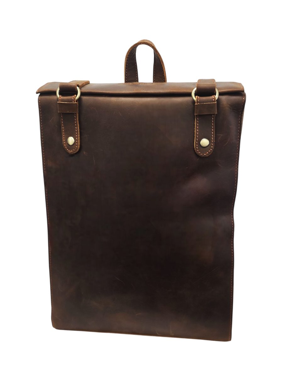 Leather Cowhide Backpack