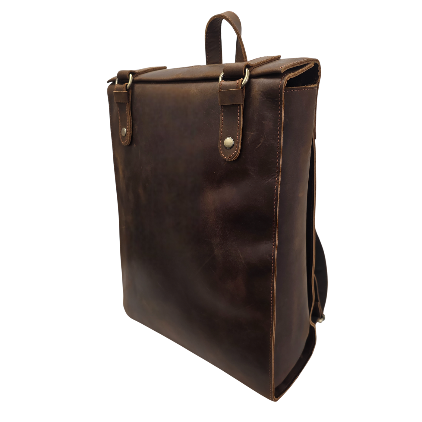 Leather Cowhide Backpack