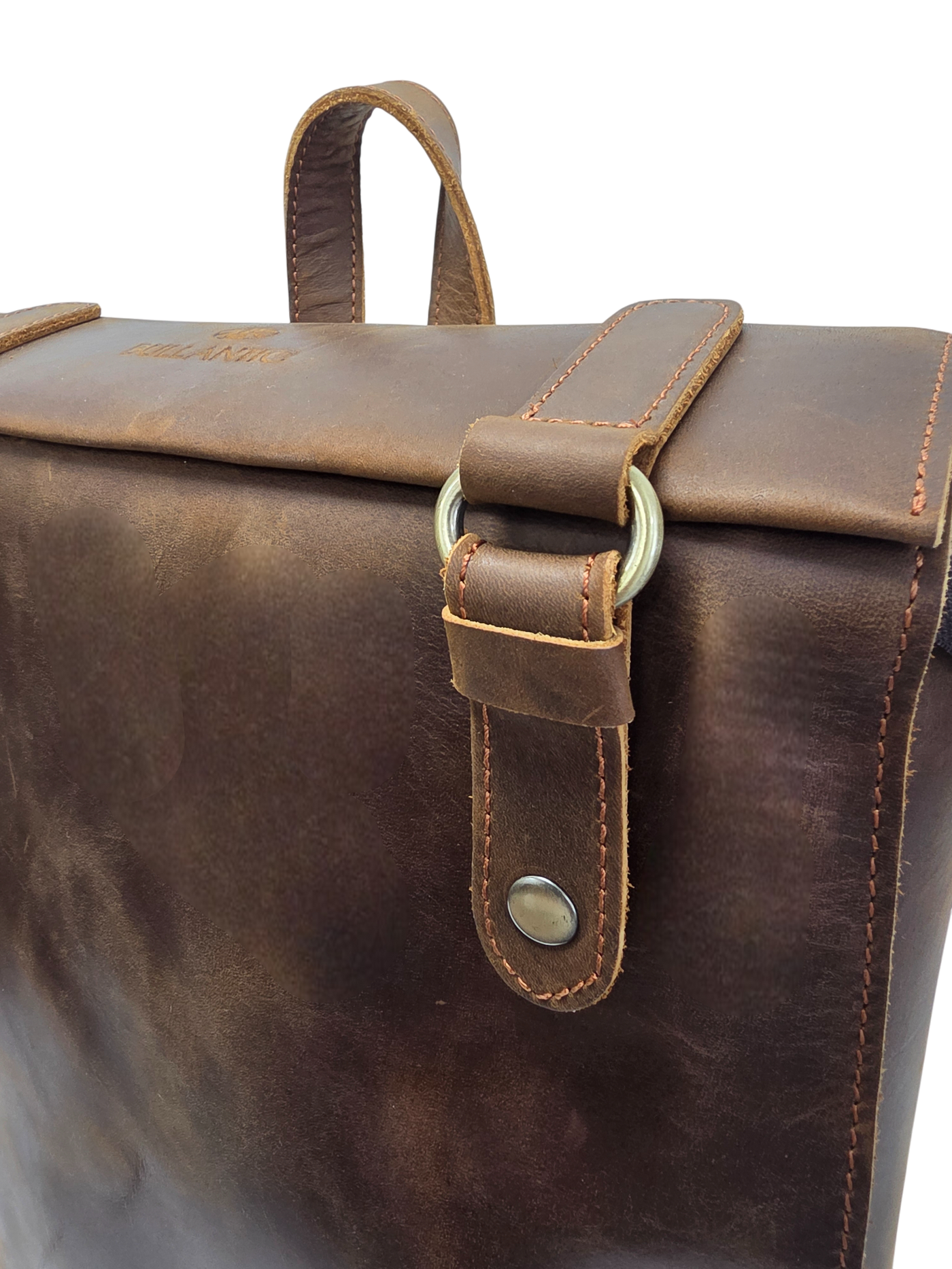 Leather Cowhide Backpack