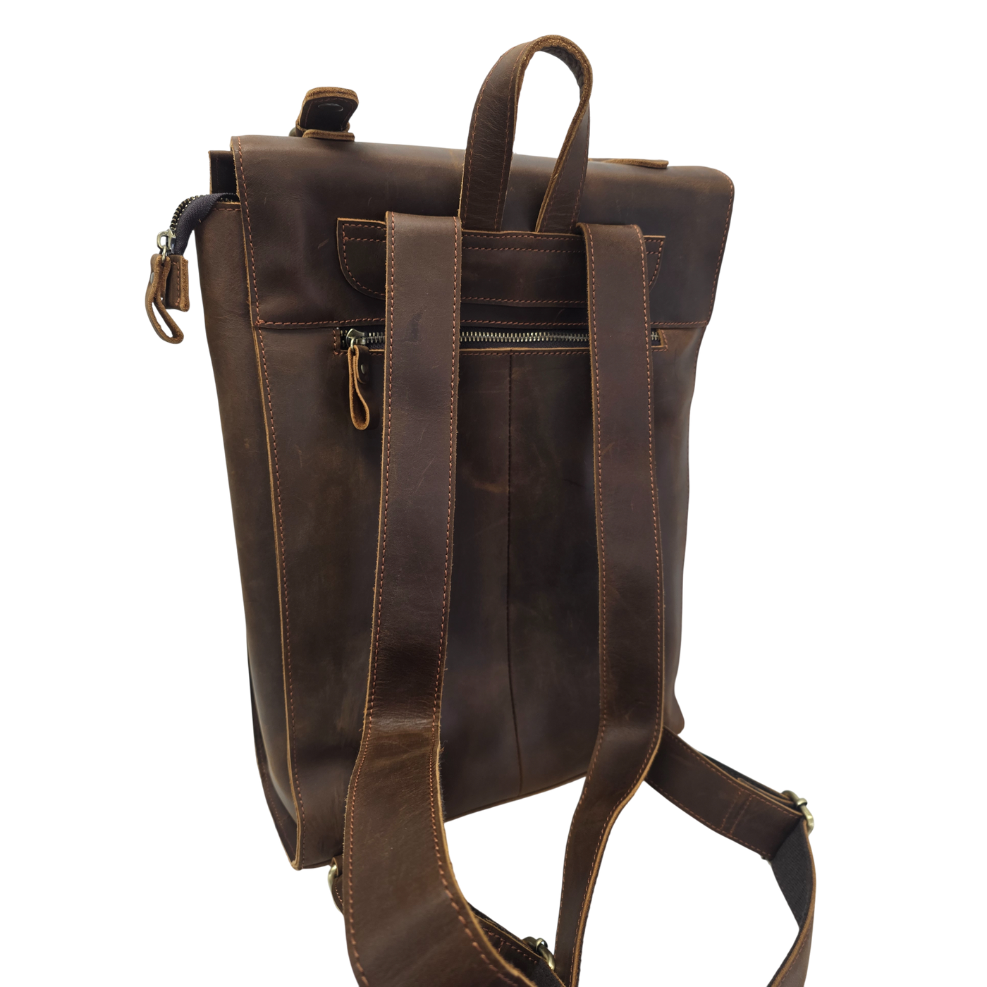Leather Cowhide Backpack