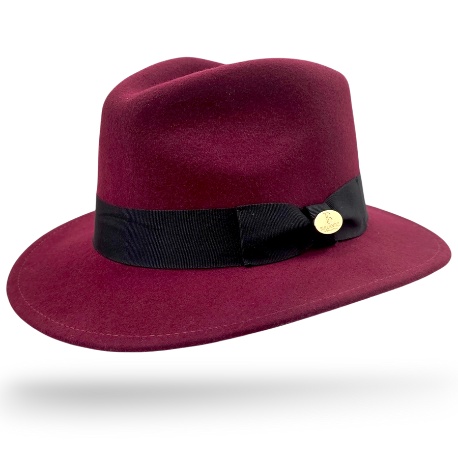 Bullantic Wool Felt Crushable Fedora Hat