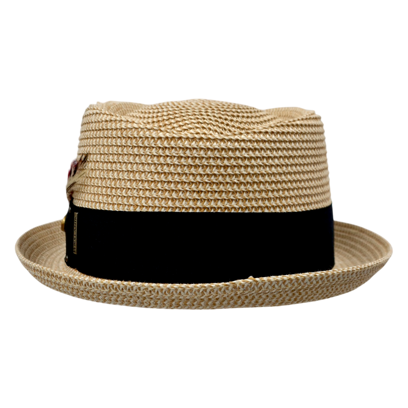Bullantic Paper Straw Diamond Crown Hat