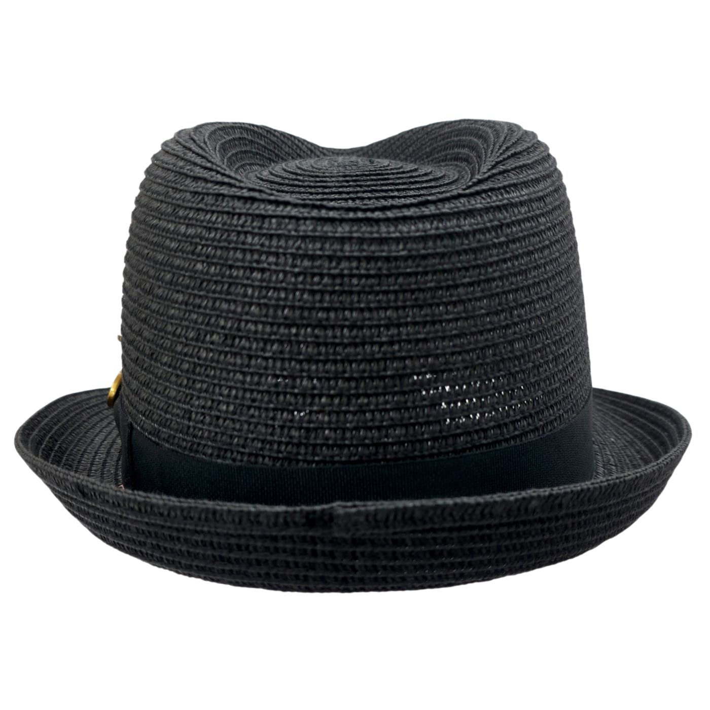 Summer Straw Trilby Hat