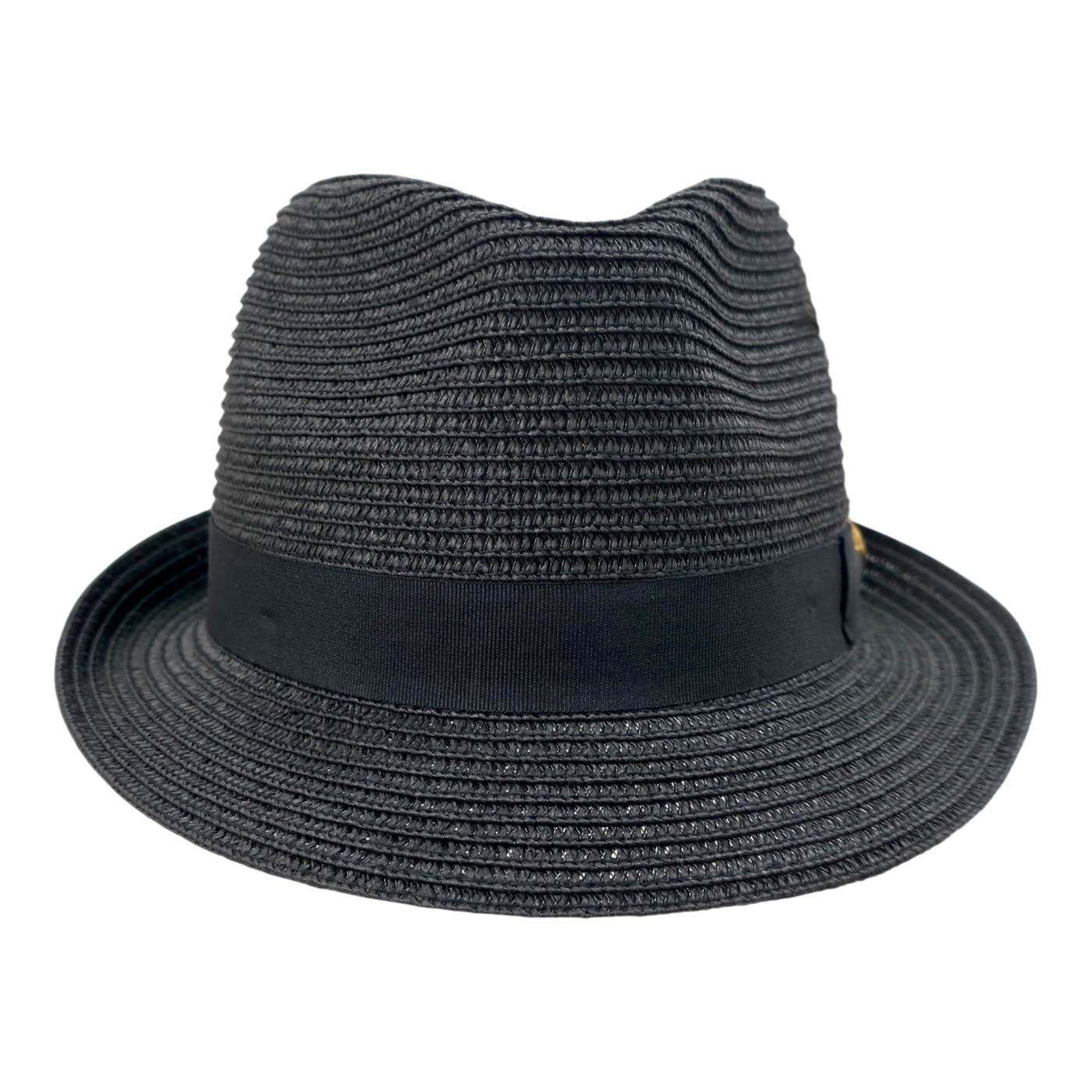 Summer Straw Trilby Hat