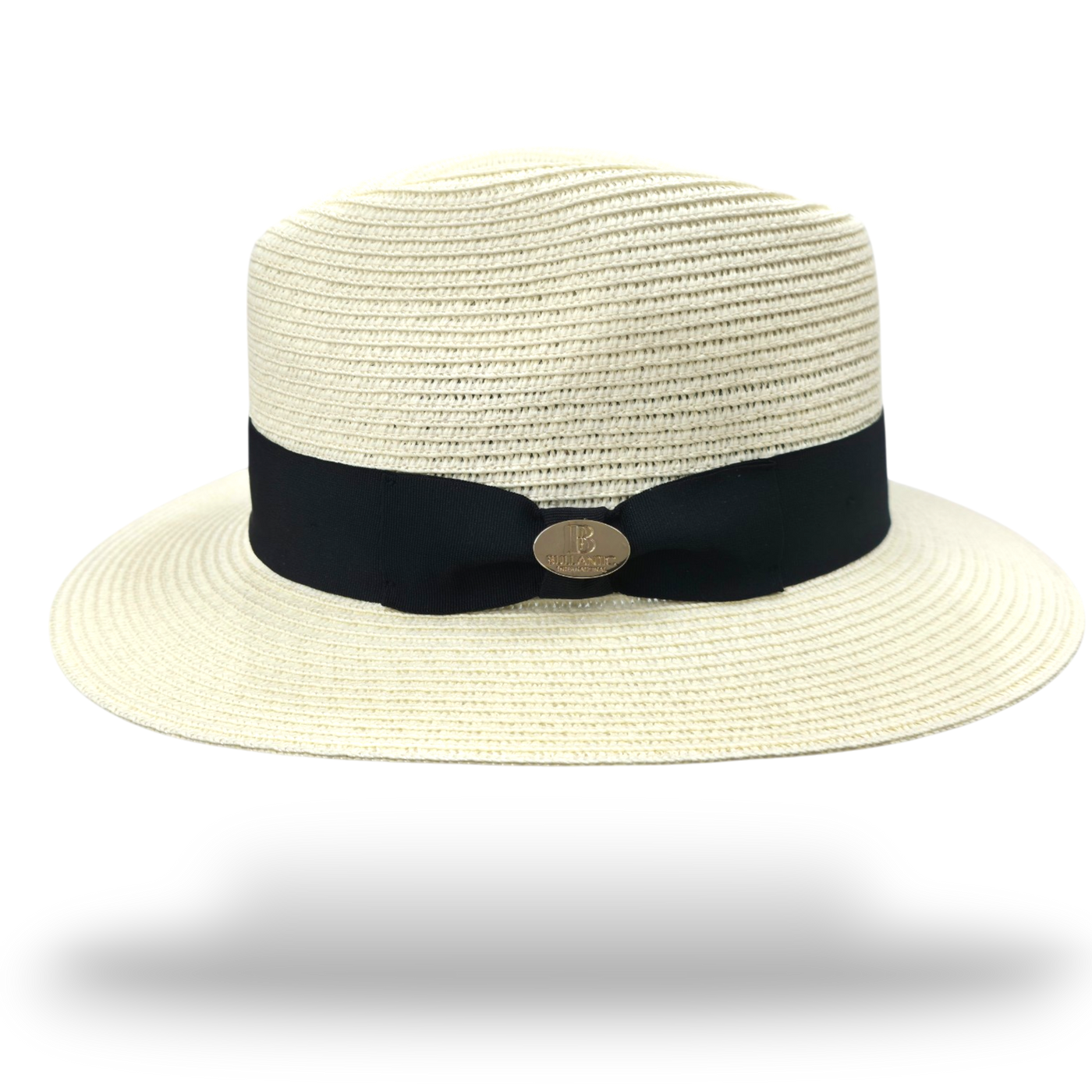 Bullantic Maz Straw Fedora Hat With Band