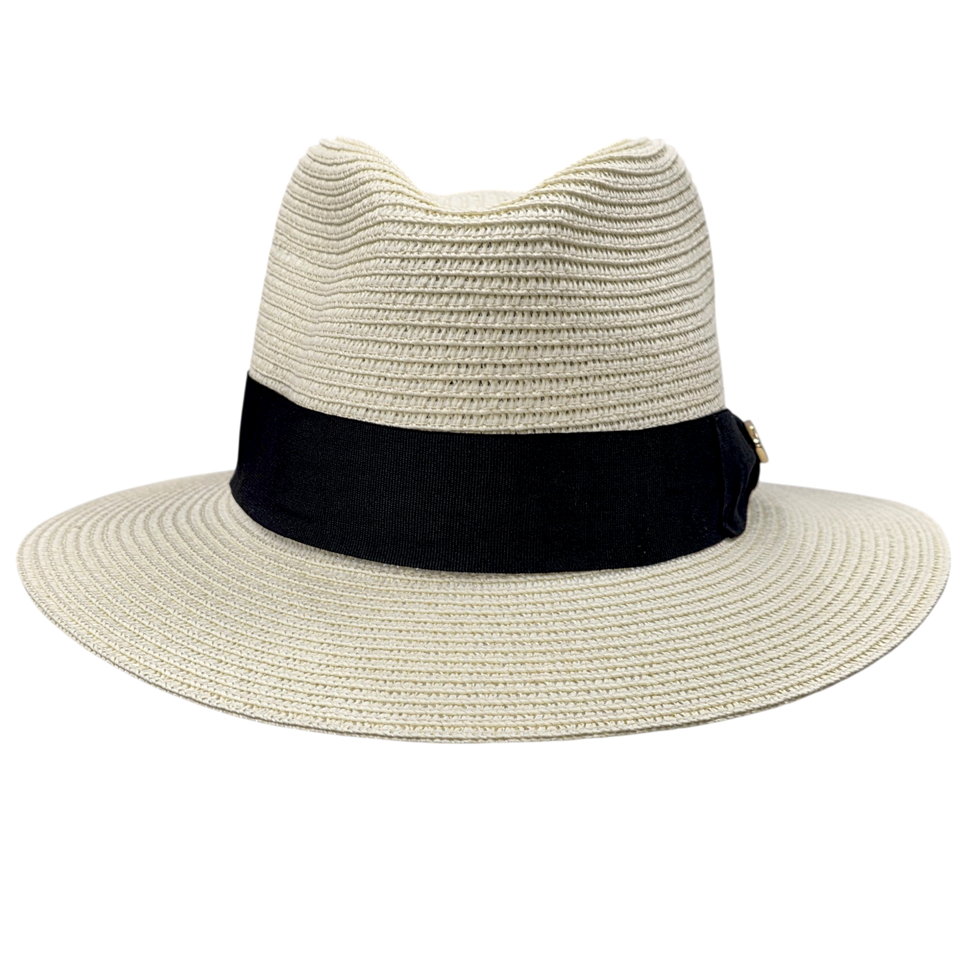 Bullantic Maz Straw Fedora Hat With Band
