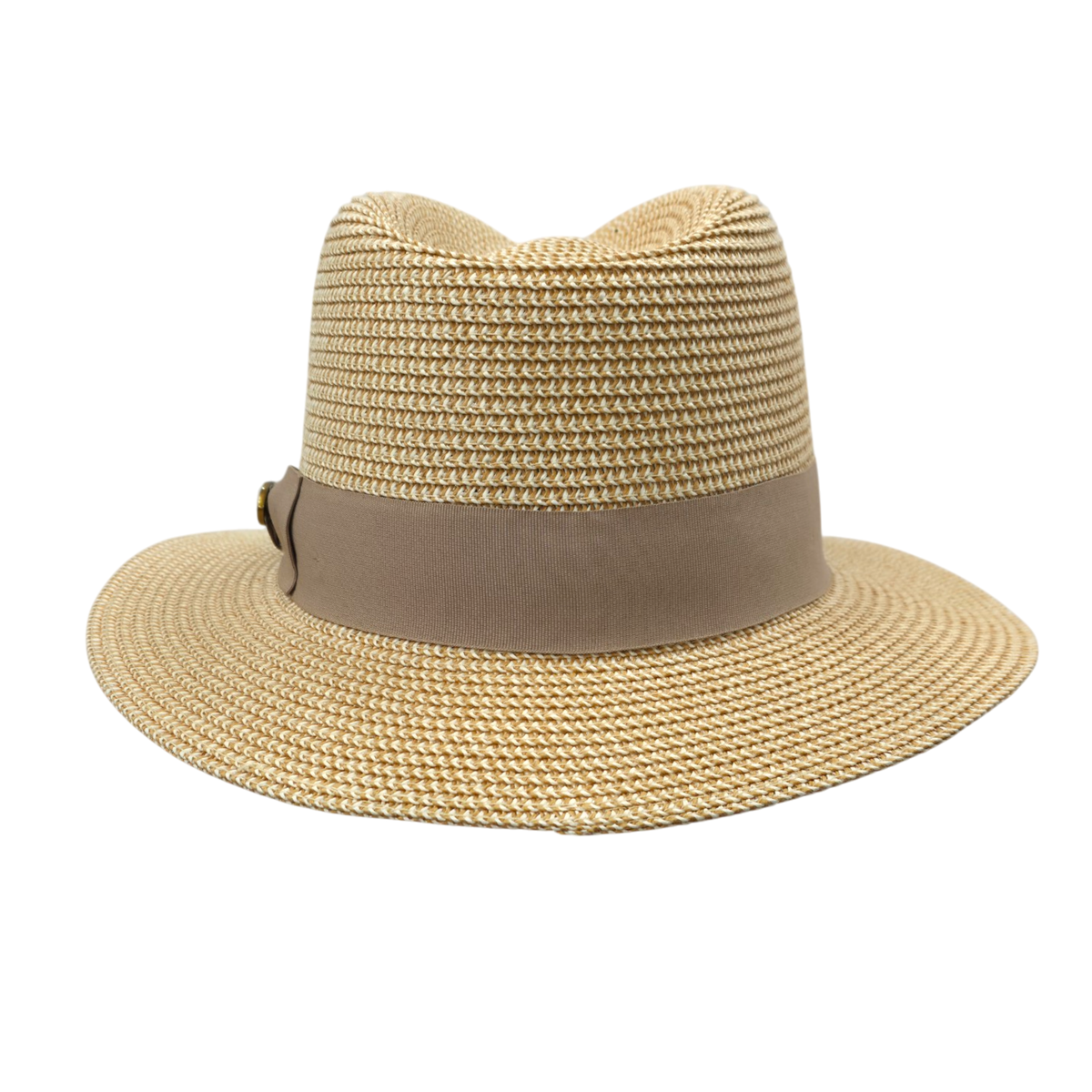 Summer Straw Fedora Hat