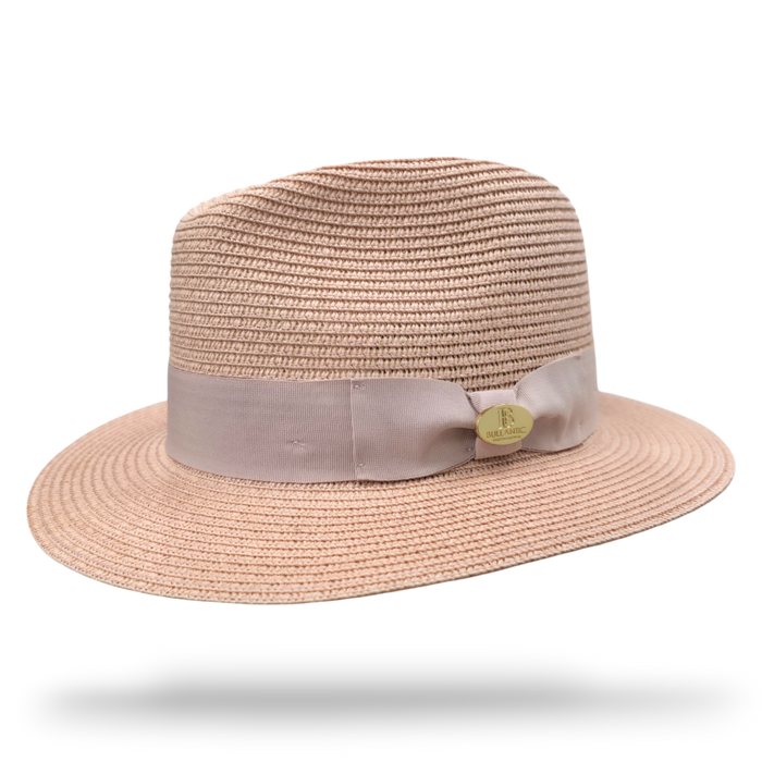Bullantic Summer Paper Straw Fedora Hat