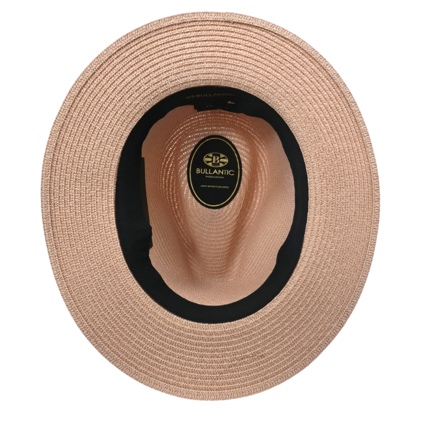 Bullantic Summer Paper Straw Fedora Hat