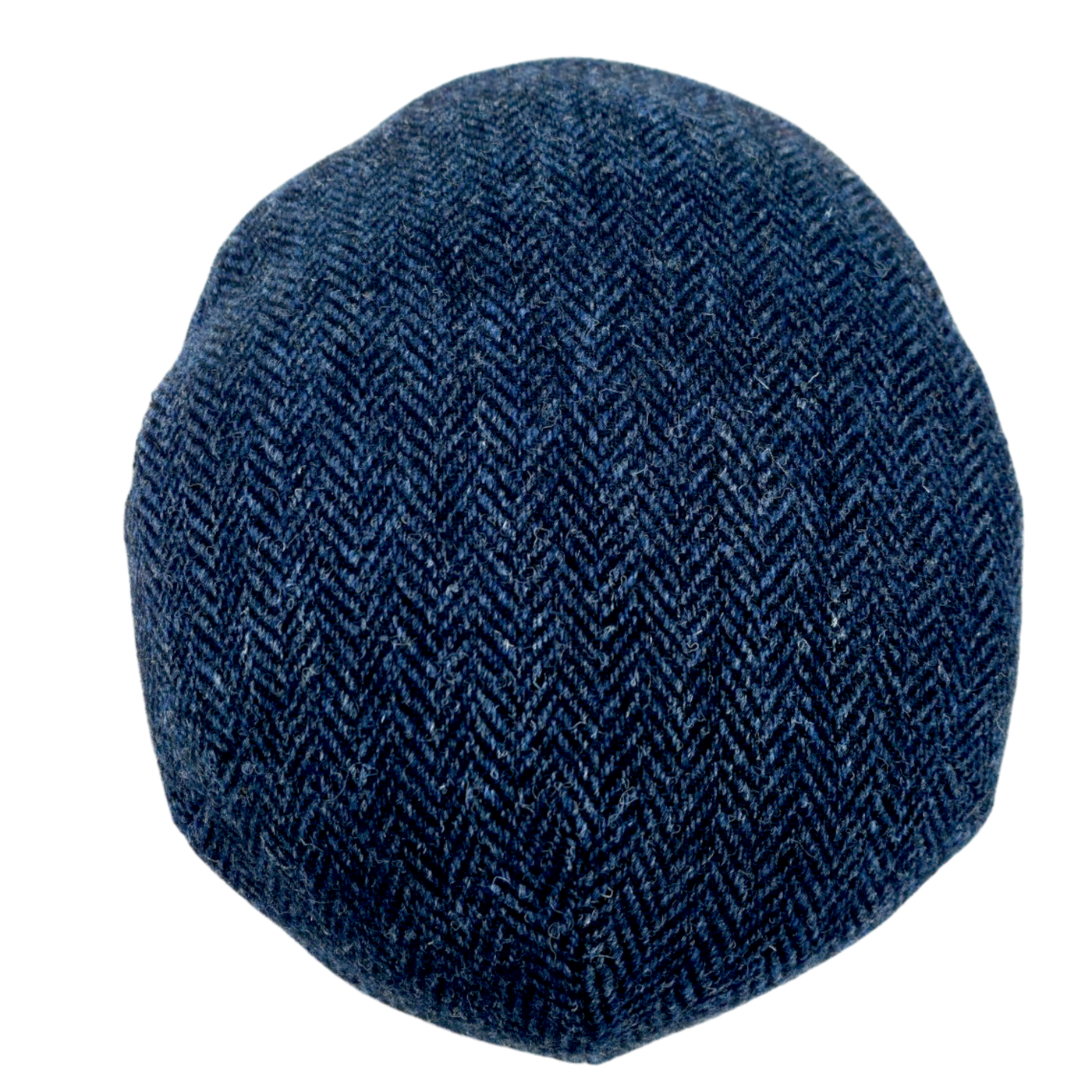 Harris Tweed Herringbone Wool Flat Cap