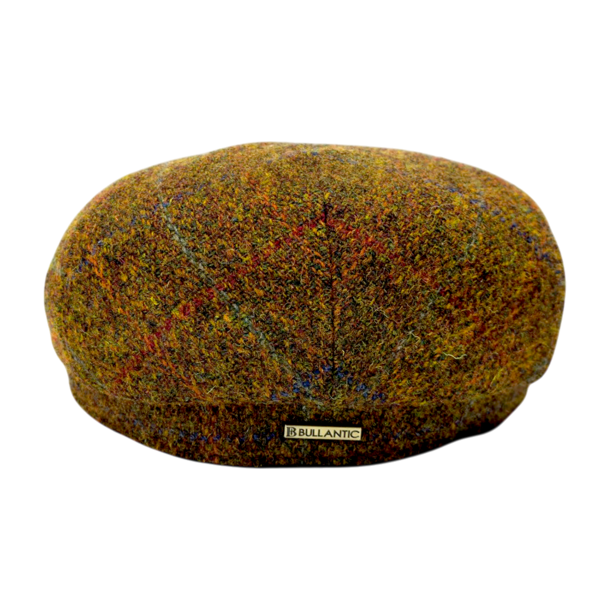 Barra Harris Tweed Flat Cap – Green