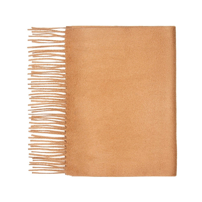 Luxurious 100% Cashmere Plain Scarf in Multiple Colours