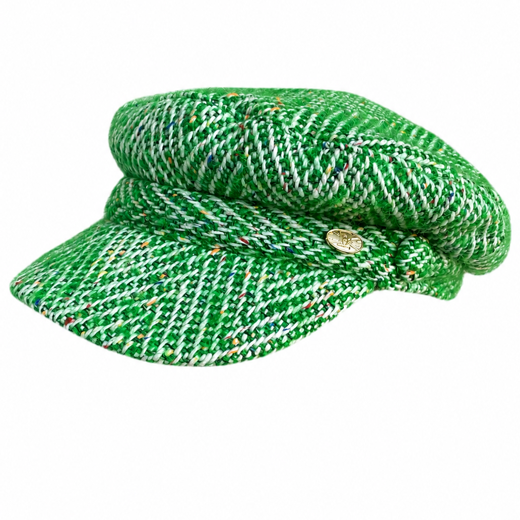 100% Wool Elegant Baker Boy Cap