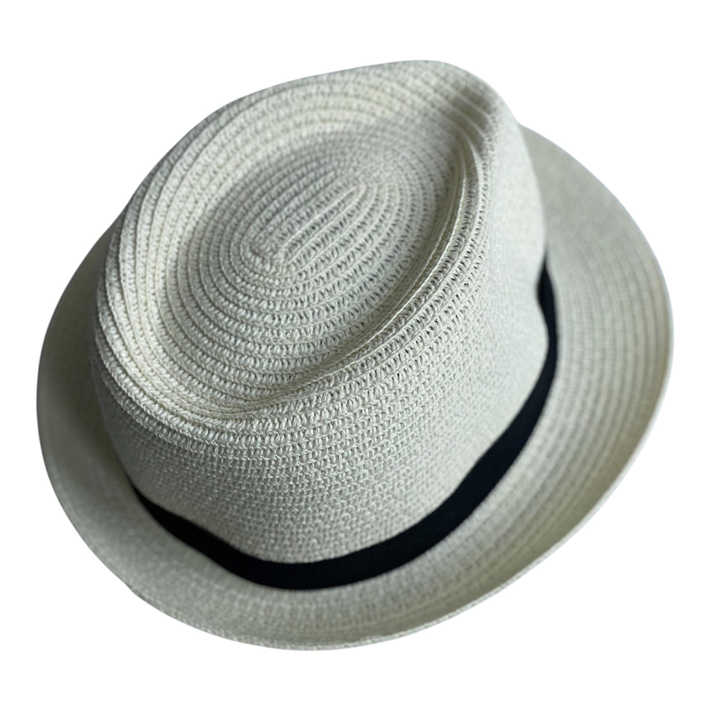 Summer Paper Straw Trilby Hat