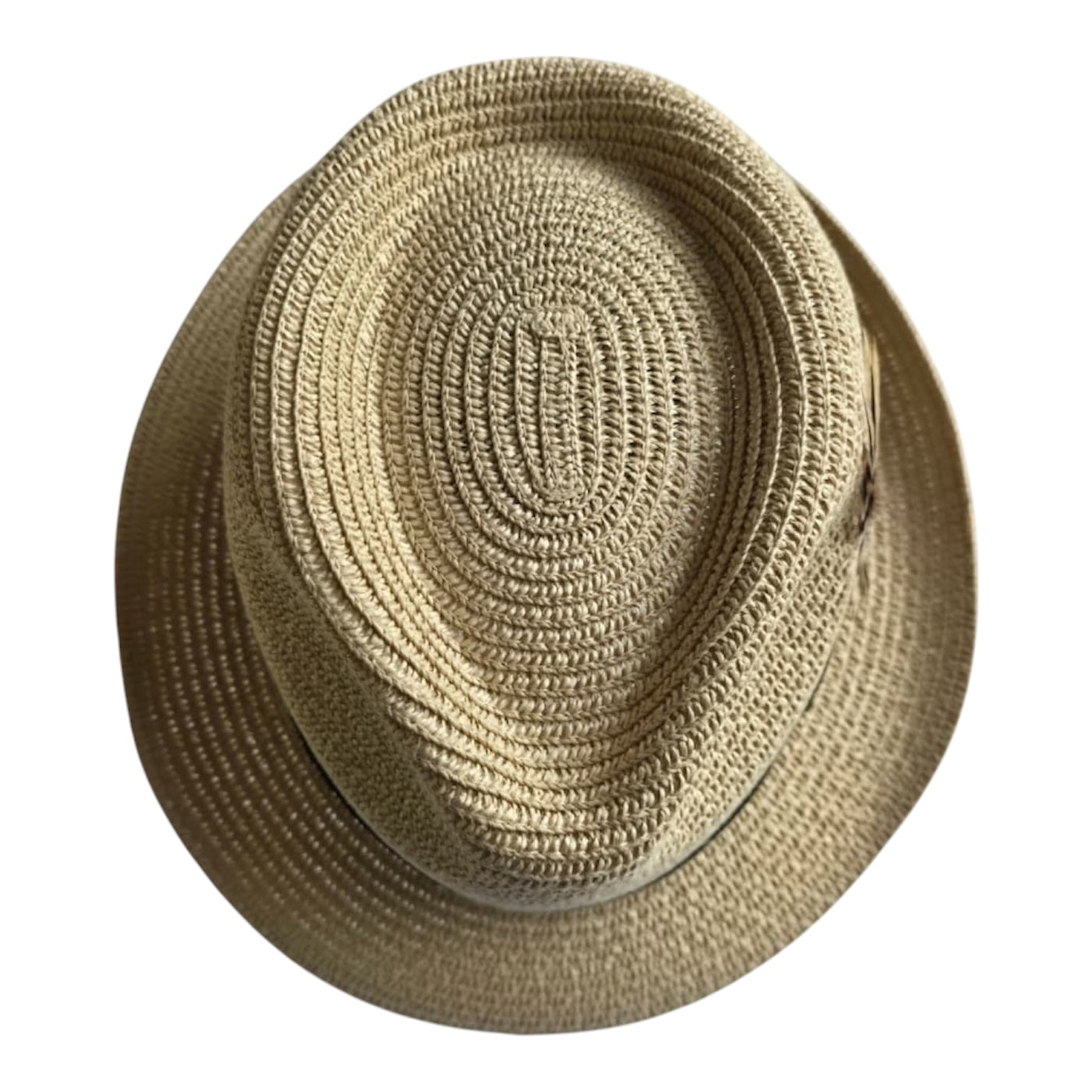 Summer Paper Straw Trilby Hat