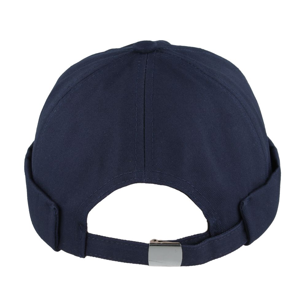 Maz Cotton Docker Rolled Cuff Retro Fashion Brimless Hat