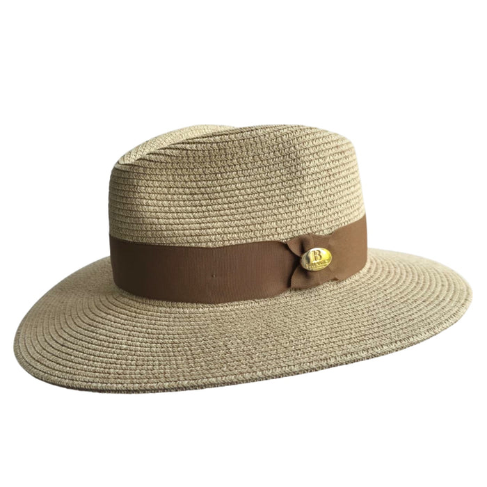 Bullantic Special Edition Summer Fedora Hat with Wide Brim & Low Crown