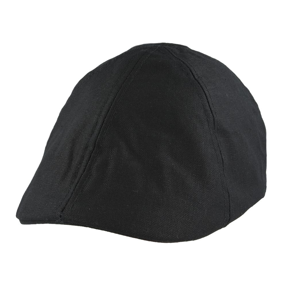 Maz Duckbill Linen Six Panel Flat Cap