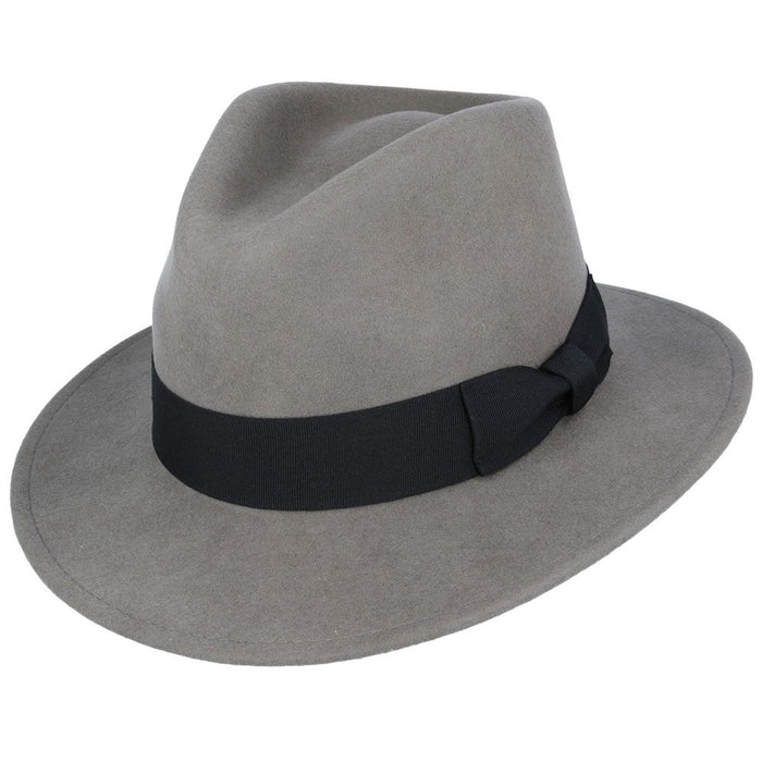 Wool Felt Crushable Fedora Hat