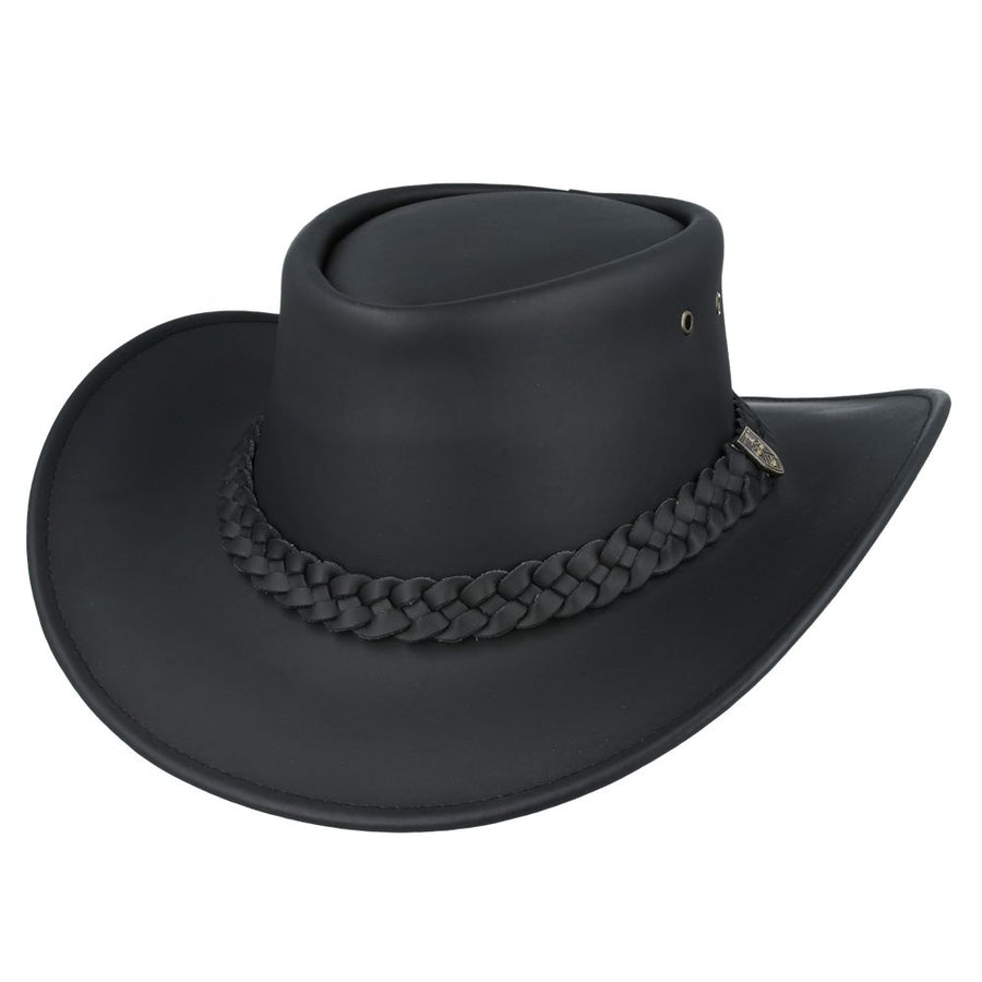 Real Leather Gladwin Bond Australian Style Buffalo Cowboy Hat